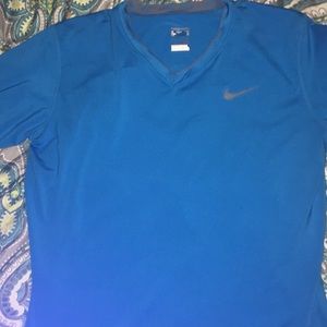 Nike blue sports shirt